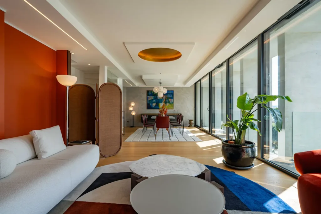 Salle à manger appartement jean d'orbais